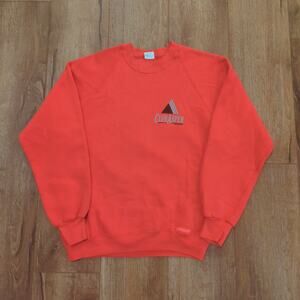 VTG Crazy Shirt Club Aspen Large Sweatshirt Colorado Mountain Gym Ski Snowboard